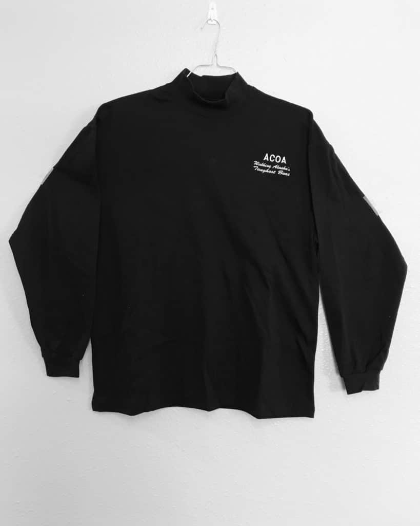 mock turtleneck tshirt