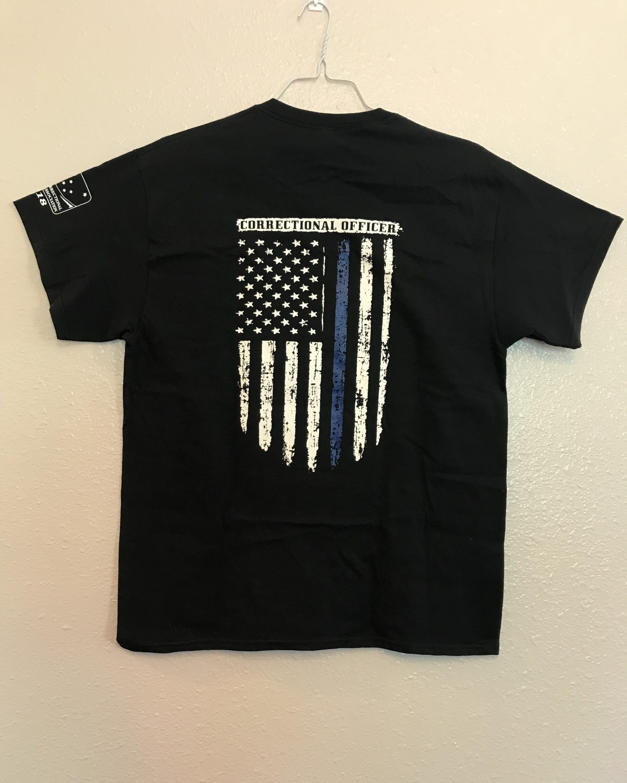 2018 American Flag T-Shirt - Alaska Correctional Officers Association
